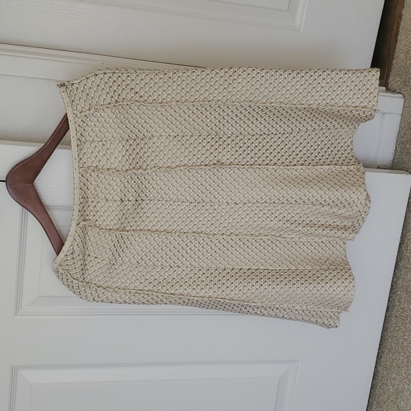 Mango Women's Textured kint blazer and skirt/set - Picture 6 of 7